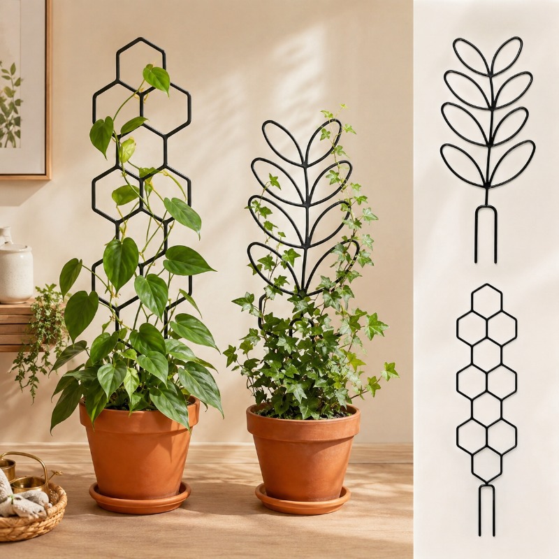 Indoor Herb Garden - Support de plante 2/4 pièces, treillis