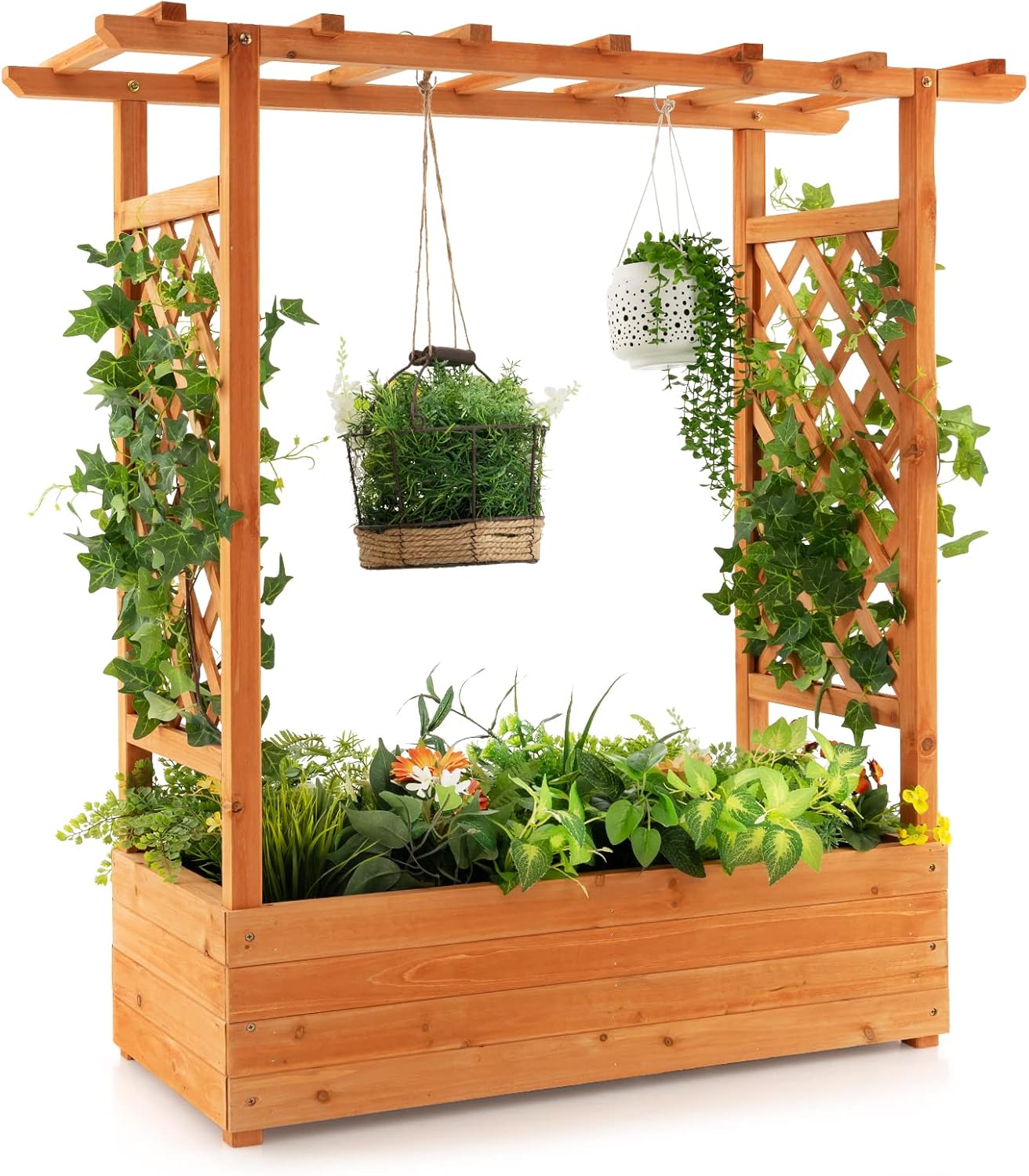 Raised Garden Bed - Bac à légumes surélevé en bois