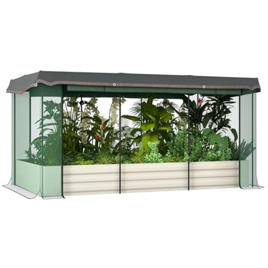 Raised Garden Bed - Jardinière surélevée galvanisée 7,3 x 3,4
