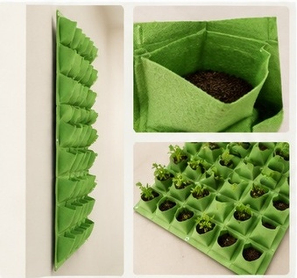 Grow Bag - Sac de plantation mural à 64