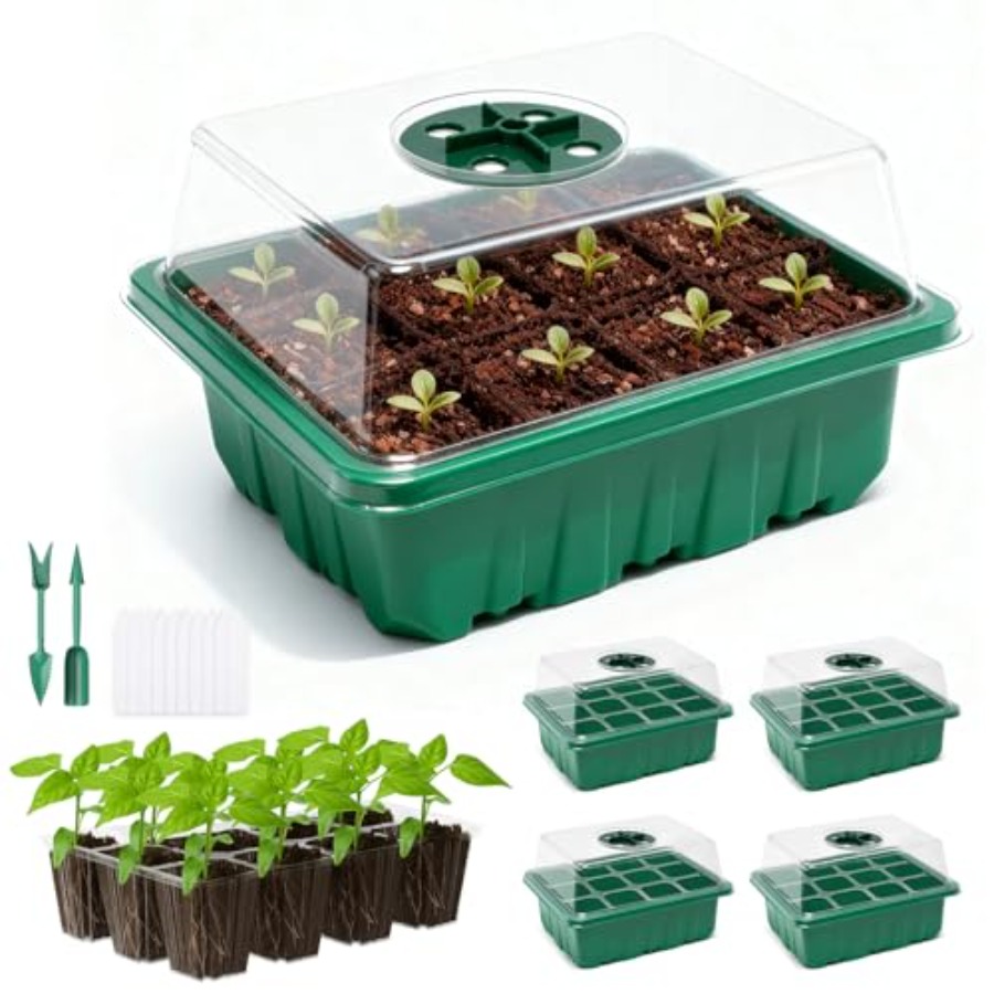 Seed Starter Tray - Lot de 5 plateaux de semis