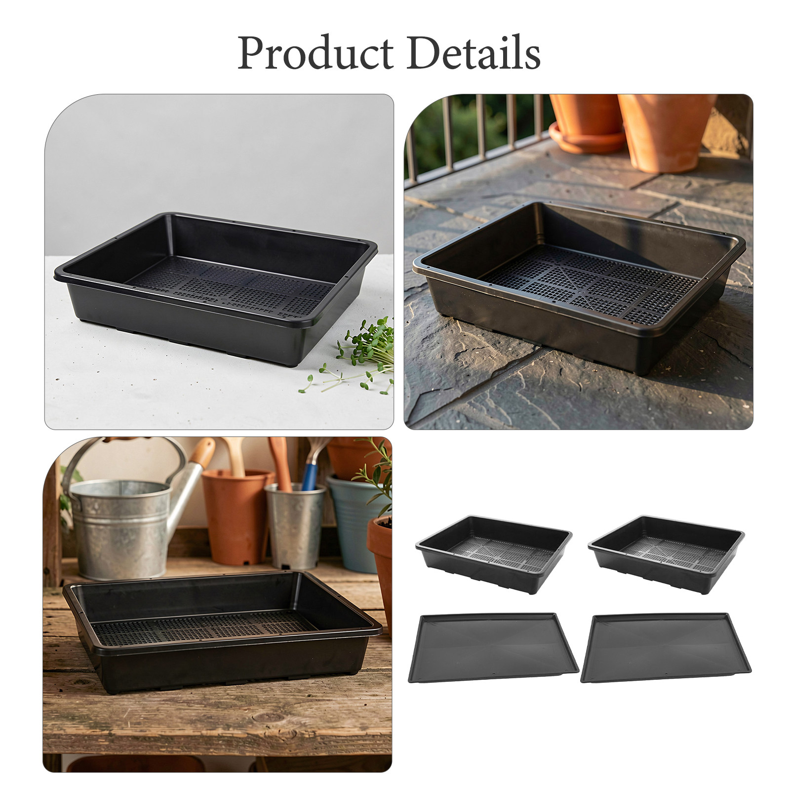 2 plateaux de plantation pour  - Seed Starter Tray avis et prix