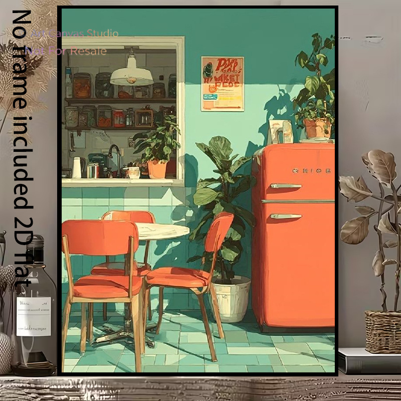 Tableau sur toile 2D plat, 1 p - Vertical Planter avis et prix