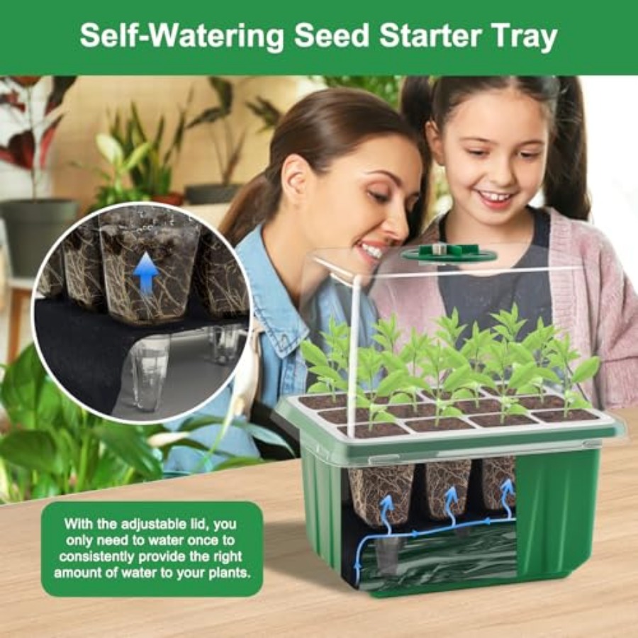 Plateau de semis avec éclairag - Seed Starter Tray avis et prix