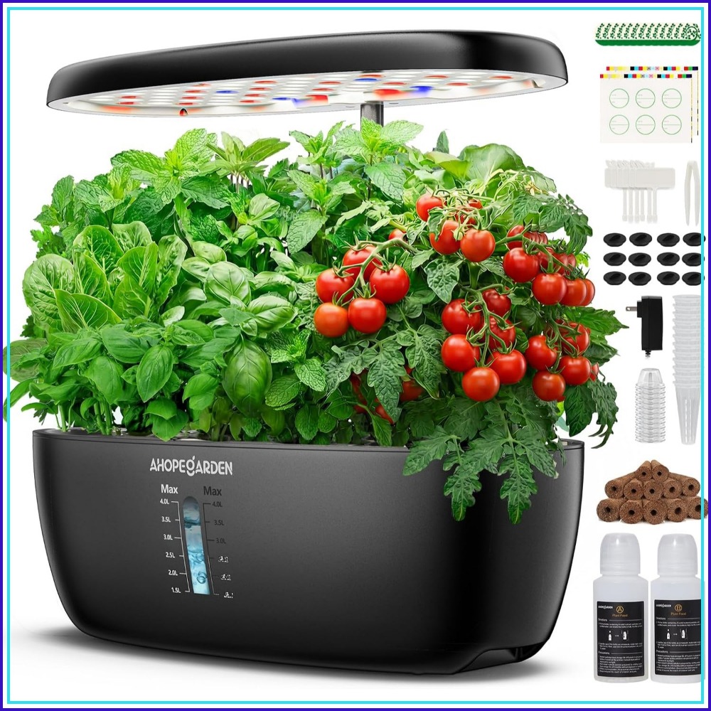 Jardin hydroponique à 12 pots  - Indoor Herb Garden avis et prix