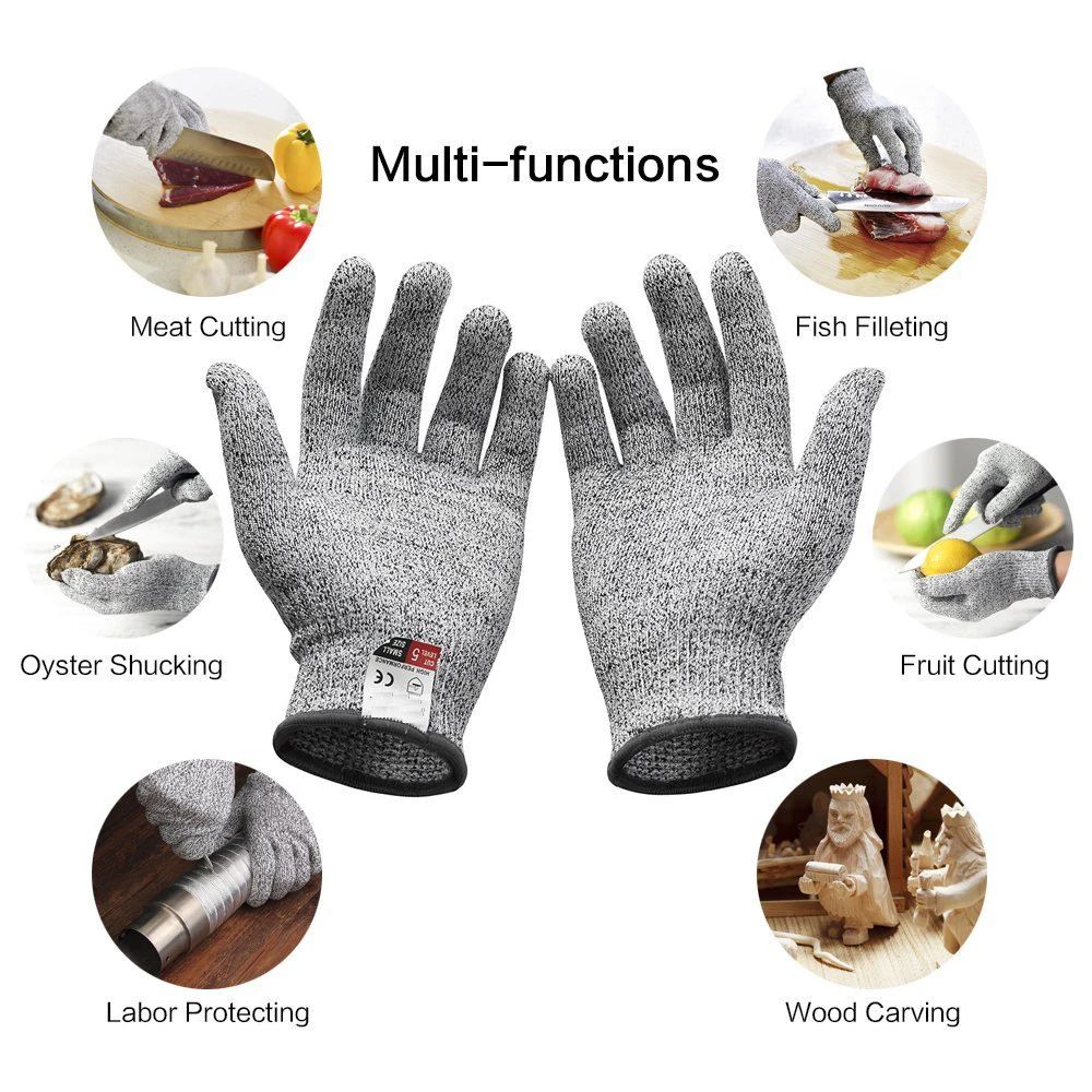 Gants anti-coupure HPPE de niv - Garden Gloves avis et prix