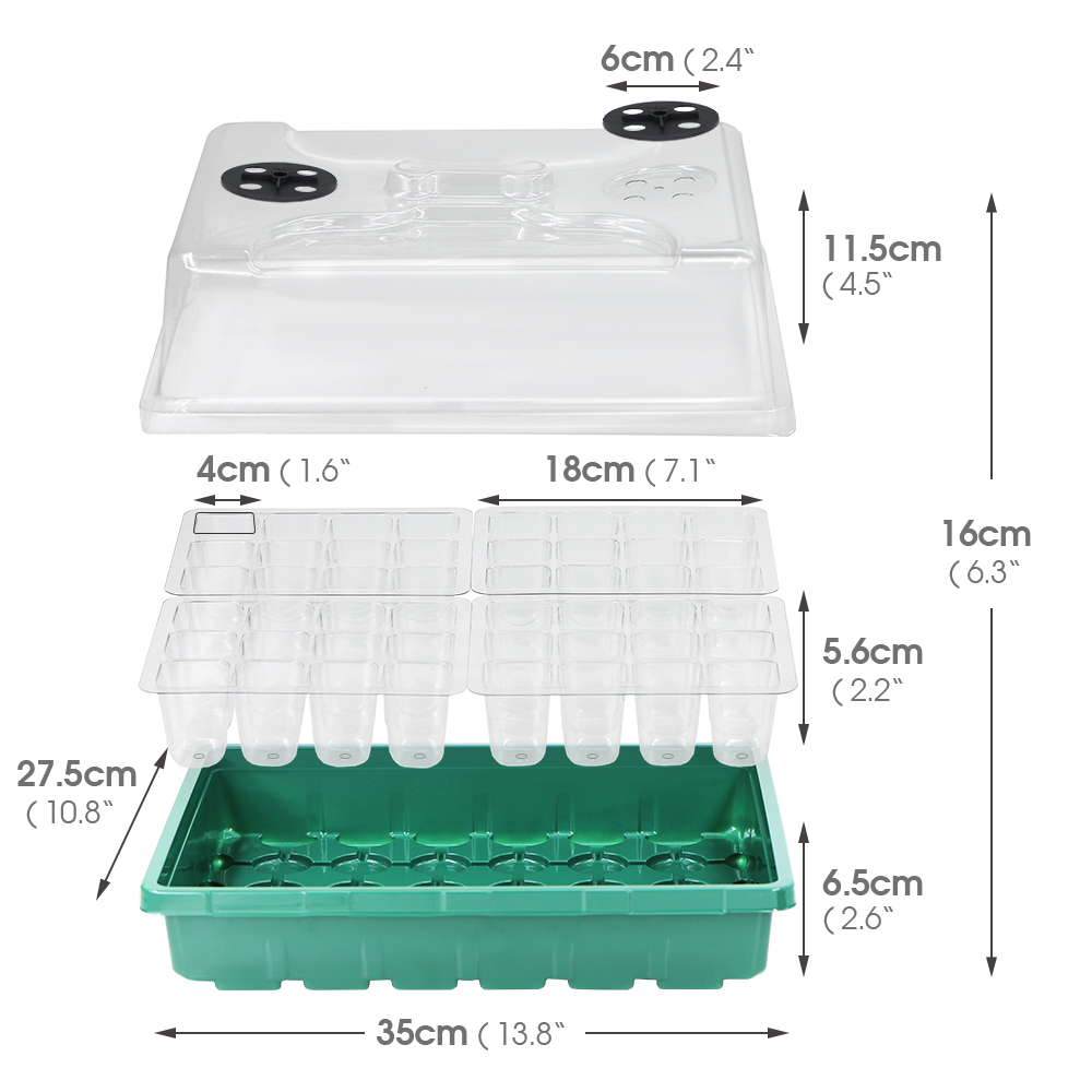 Boîte de semis chaudes, tapis  - Seed Starter Tray avis et prix