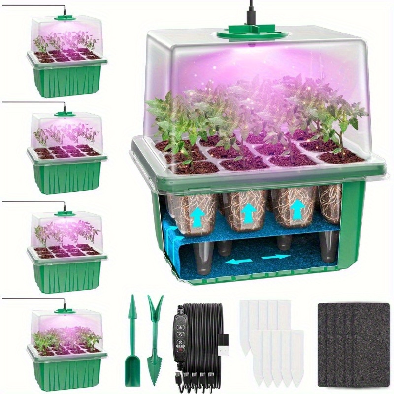 LED élèvent la lumière plante  - Seed Starter Tray avis et prix