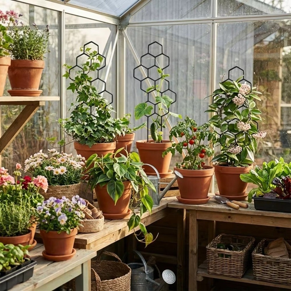 Treillis pour plantes en plast - Indoor Herb Garden avis et prix