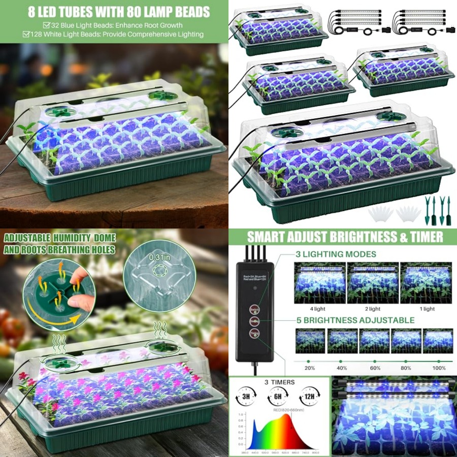 Kit de démarrage de semis avec - Seed Starter Tray avis et prix